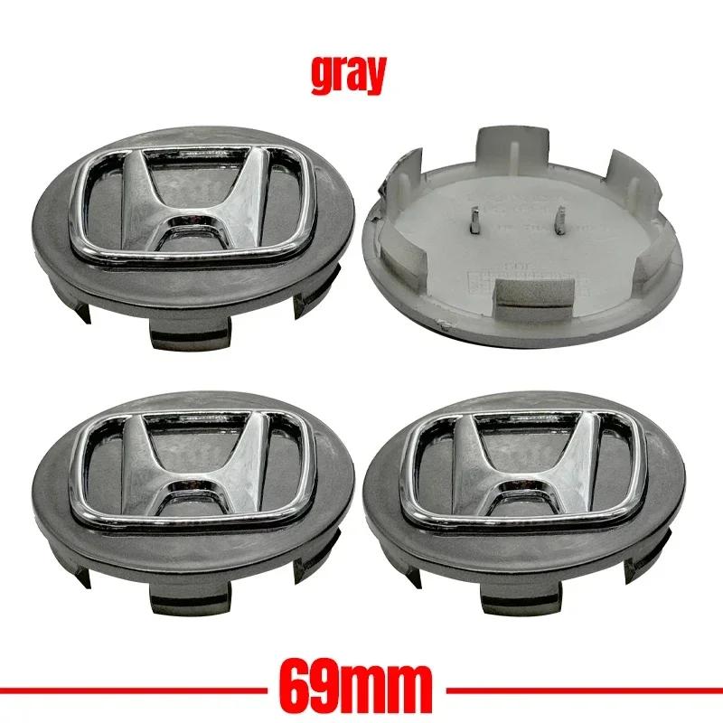 TR3-4pcs/set Car Styling Wheel Center Cap Hub Covers Badge Accessories For Honda Civic Fit Jazz Accord Pilot CRV Passport City XRV
