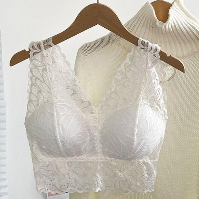 Сексуальный кружевной бюстгальтер без стального обода, нижнее белье, женский дышащий легкий бюстгальтер с защитой от провисания