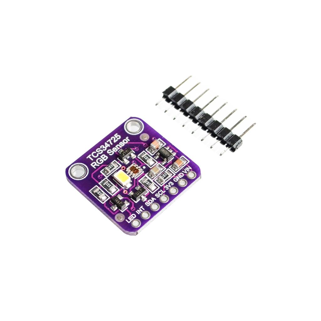 Модуль датчика распознавания цвета RGB | Плата разработки TCS34725 для DIY-электроники