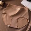 Women Cotton Panties High Waist Panty Comfortable Underwear Ladies Solid Color Underpants