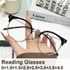 Женские новые ретро очки для чтения с круглой оправой, модные, для мужчин и женщин, высокой четкости, с защитой от синего света, для чтения при пресбиопии