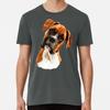 Boxer A Beautiful Boxer Head Tilt Premium T- S To 5XL Made In the AU/USA T-Shirt