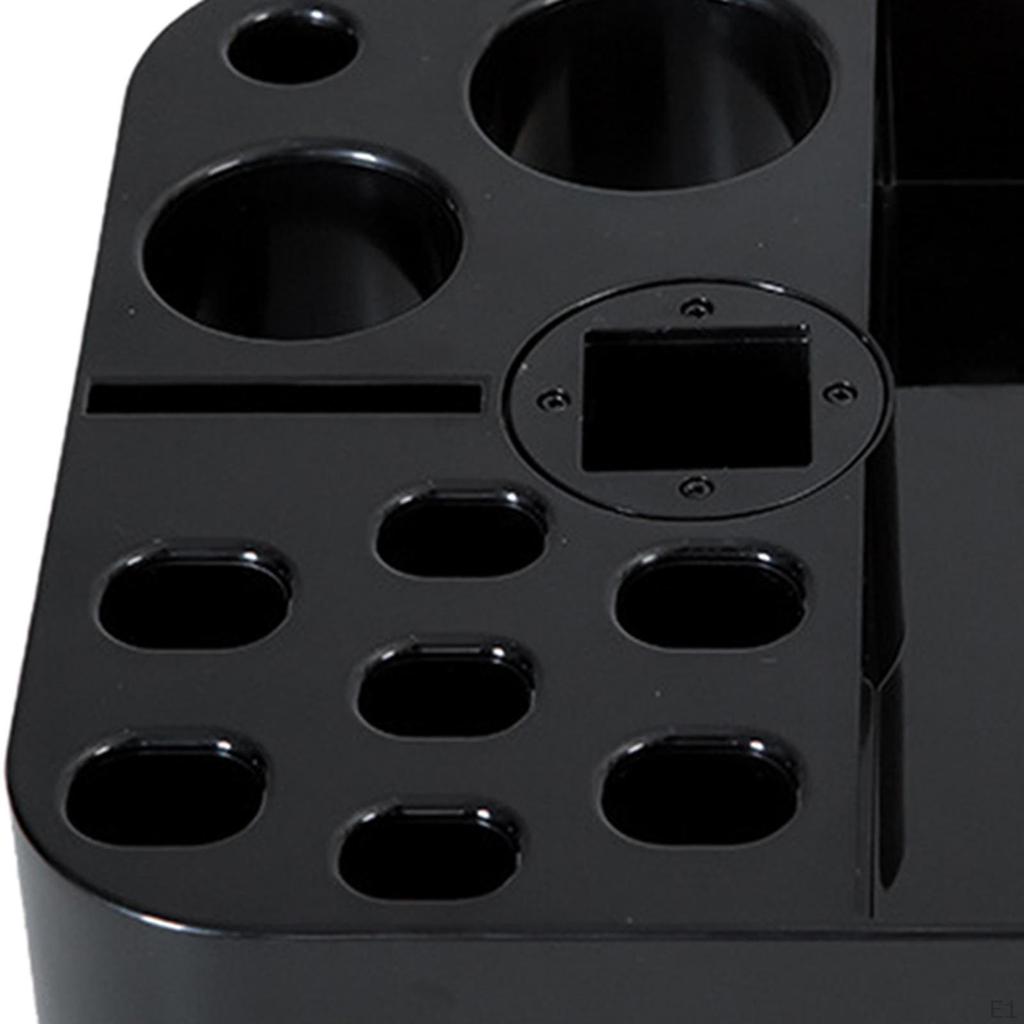 Pet Grooming Tool Storage Box Rotatable Multifunction Large Capacity Brushes Organizer Dog Comb