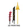 3D-печатный многосуставной подвижный злодей, набор фигурок-экшн, шарнирная фигурка убийцы, коллекционная, сделай сам, игра, 2026, трендовая фигурка