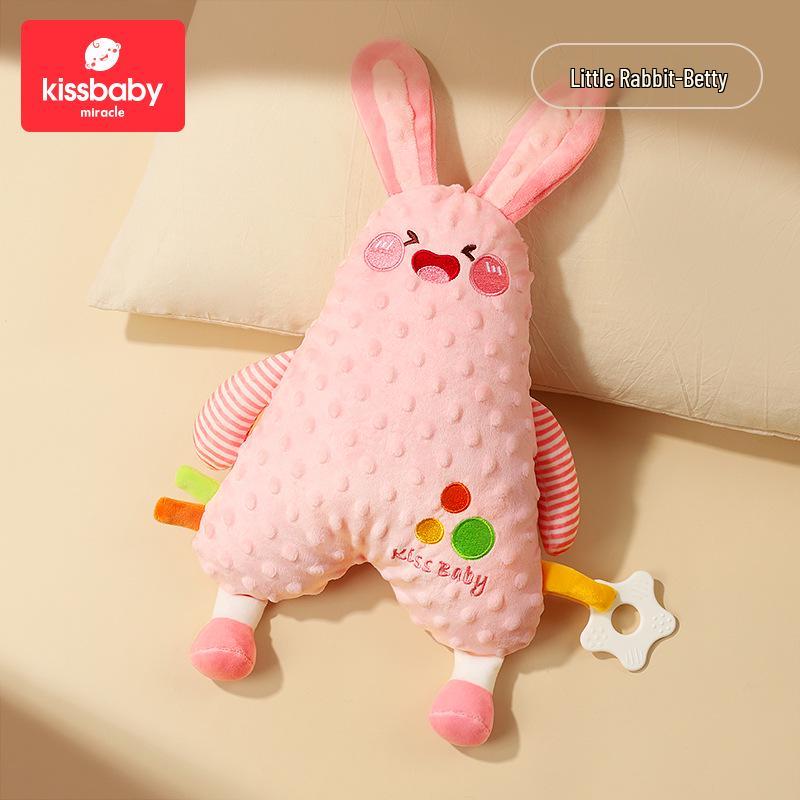 Baby Soothing Plush Toy with Teether & Early Learning Aid