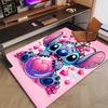 1pc S-Stitch Design Printed Area Rug Carpet for Bedroom Living Room Home Decor Rugs Mat Non Slip Mat Rug for Bedside