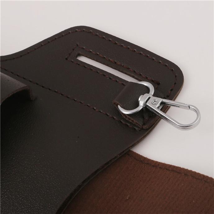 Карман для мобильного телефона, мужской кожаный чехол для мобильного телефона, можно повесить ключи и носить на ремне, специальные высококачественные сумки большой емкости