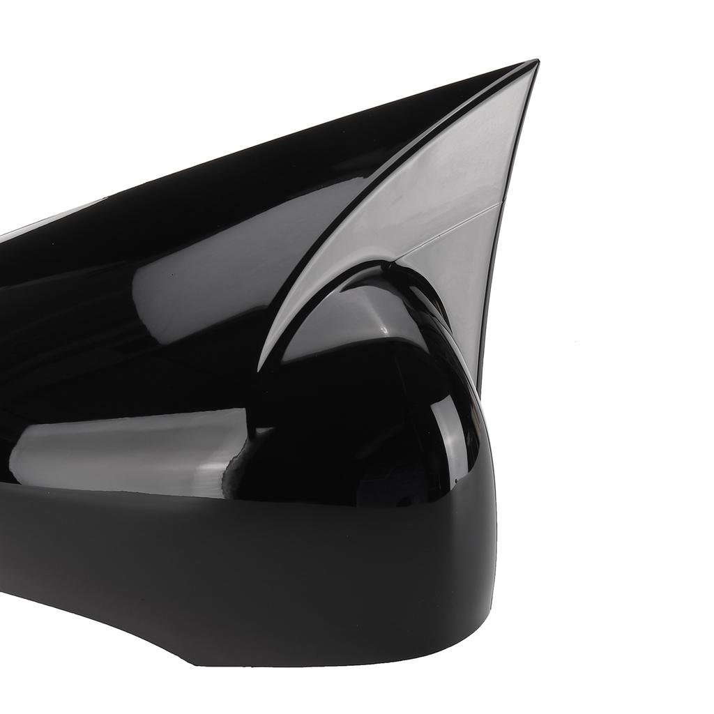 1 пара глянцевых черных автомобильных боковых зеркал для Renault Clio 4 Mk4/Zoe/Captur 2012-дополнительная крышка бокового зеркала заднего вида