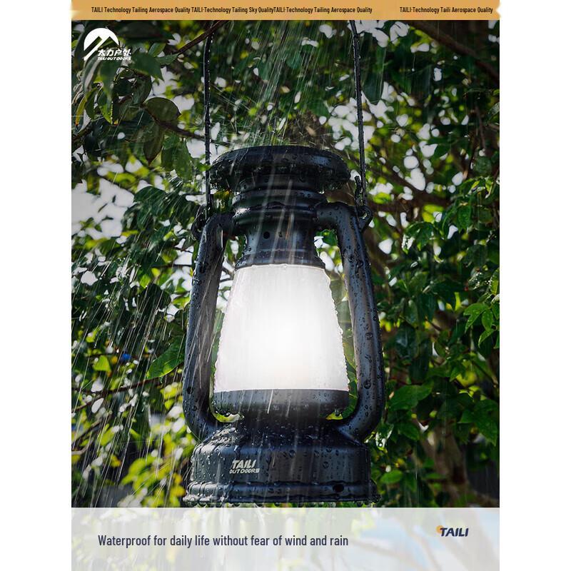 Taili Large Outdoor Solar Camping Lantern