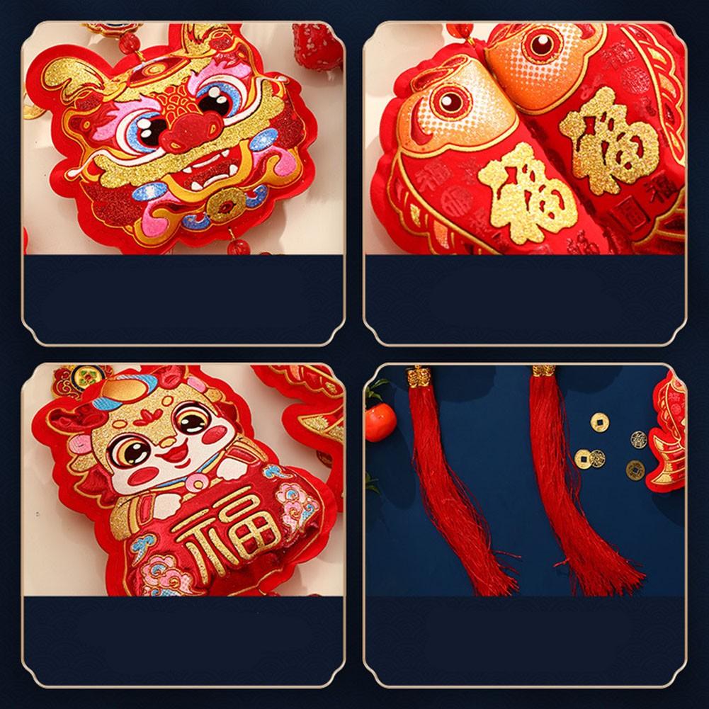 Атмосферное украшение Кулон Год Дракона Простая установка