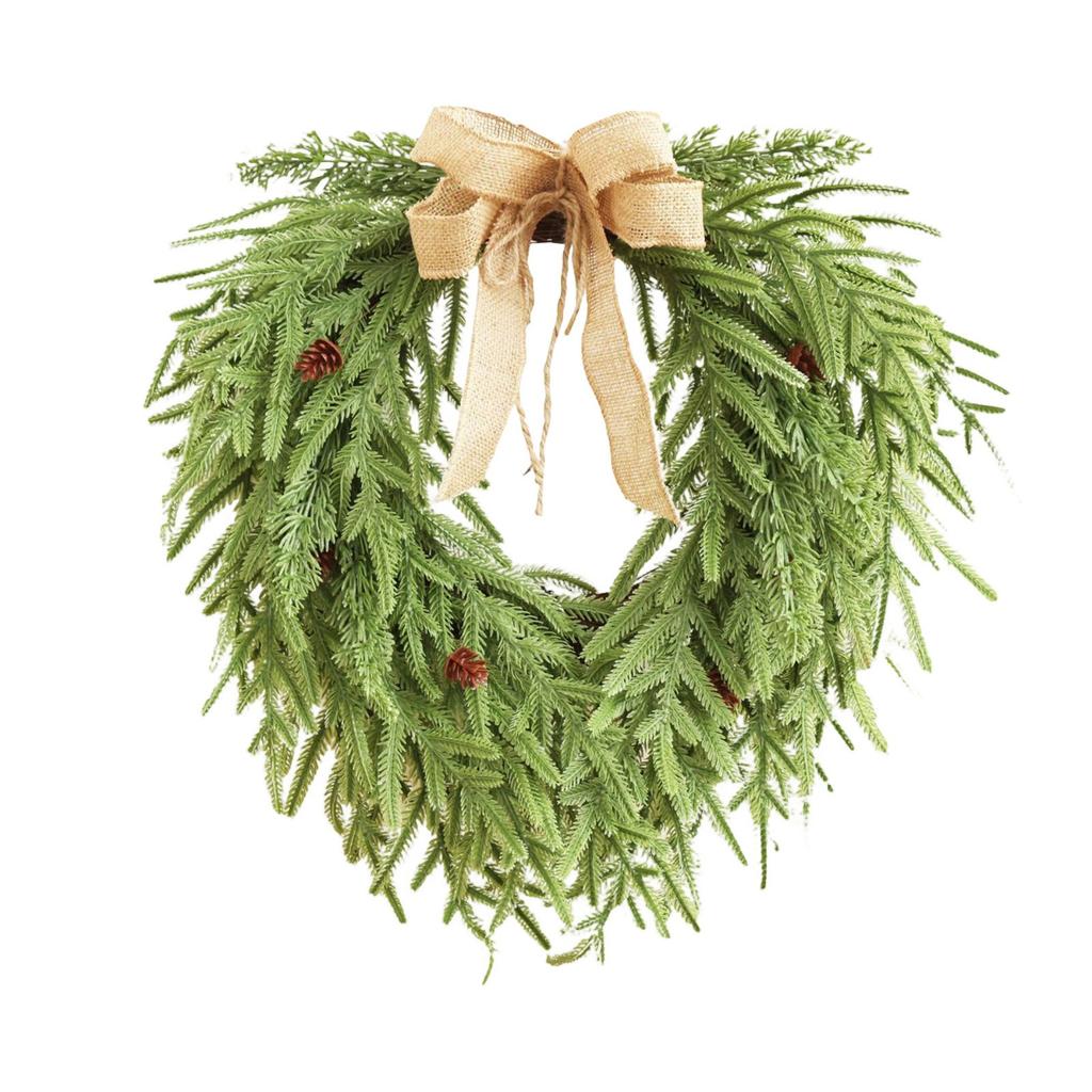 Christmas Wreath, Winter Wreath Garland, Wall Hanging Artificial Wreath, Front Door Wreath Xmas Wreath For Indoor Outdoor
