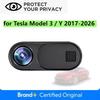 Или Tesla Model Y Juniper 2026 2026 Белый защитный чехол-заслонка для веб-камеры из ПК Model 3 2026 Amagi