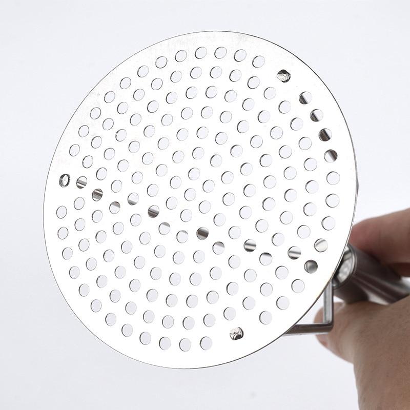 Masher Steel Potato Ricer Stainless Puree Garlic Presser Vegetable Fruit Press Maker Gadget Kitchen