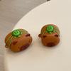 Чехол для AirPods Pro apple bluetooth гарнитуры, кейс с капибарой, 2/3/4, милый чехол с капибарой