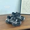 Youth style shoes Kids Chunky Sneakers Boys Girls Lightweight Breathable Casual Shoes Fall Outdoor Play