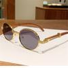 Модные винтажные круглые солнцезащитные очки с маленькой оправой, классические роскошные овальные солнцезащитные очки, трендовые очки с защитой UV400 для женщин и мужчин