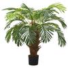 VidaXL Artificial Cycas Palm with Pot 90 Cm Green