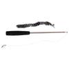 Cat Teaser ThreeSection Telescopic Cat Teaser Wand Retractable Kitten Teaser Stick with Feather