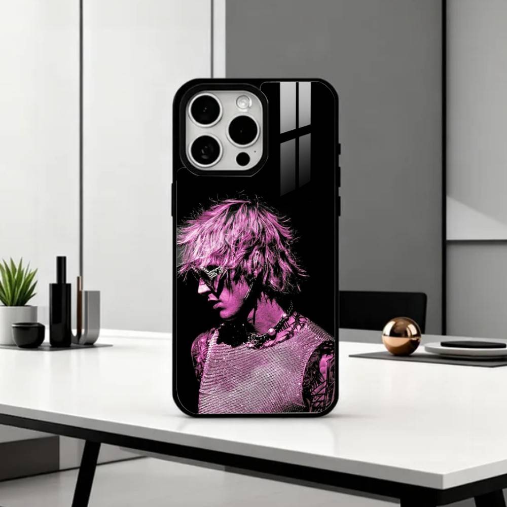 Чехол для телефона Rock Music M-MGK Kelly для iPhone17,16,15,14,13,12,11 Plus,Pro Max Магнитный для беспроводной зарядки Magsafe