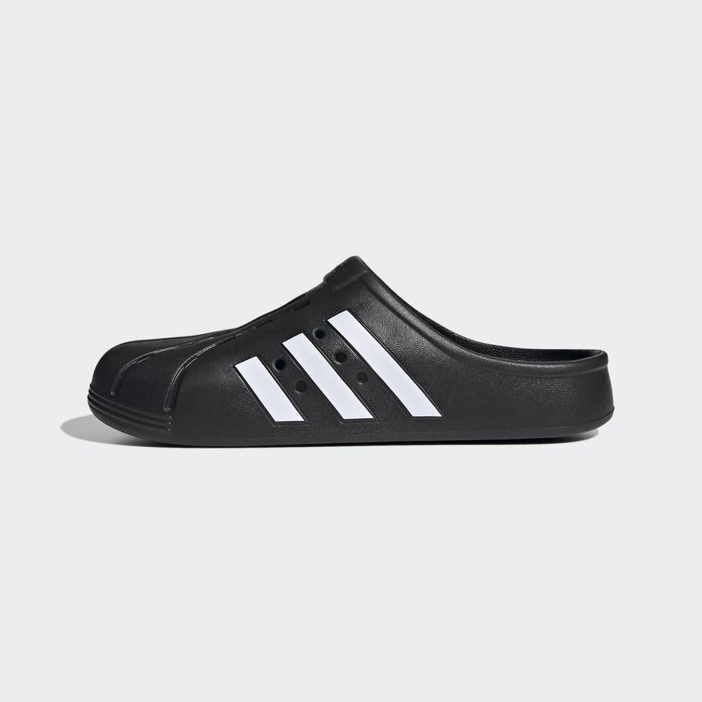 Спортивные сандалии Adilette Clog LEQ20 Core Black см [Adidas] Черный/Белый/Основной (GZ5886) +26,5