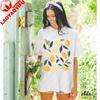 Lemon Print Tshirt Whimsical Citrus Botanical Tees Unisex Clothing Oversized Tops Camisetas