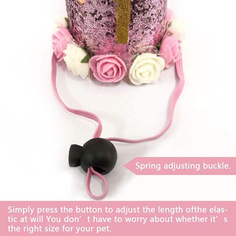 Собака Кошка Корона на День Рождения Шляпа Галстук-бабочка Набор Композитный Нетканый Материал Многоразовая Повязка на Голову Подходит Маленький Средний Размер Товары для Домашних Животных