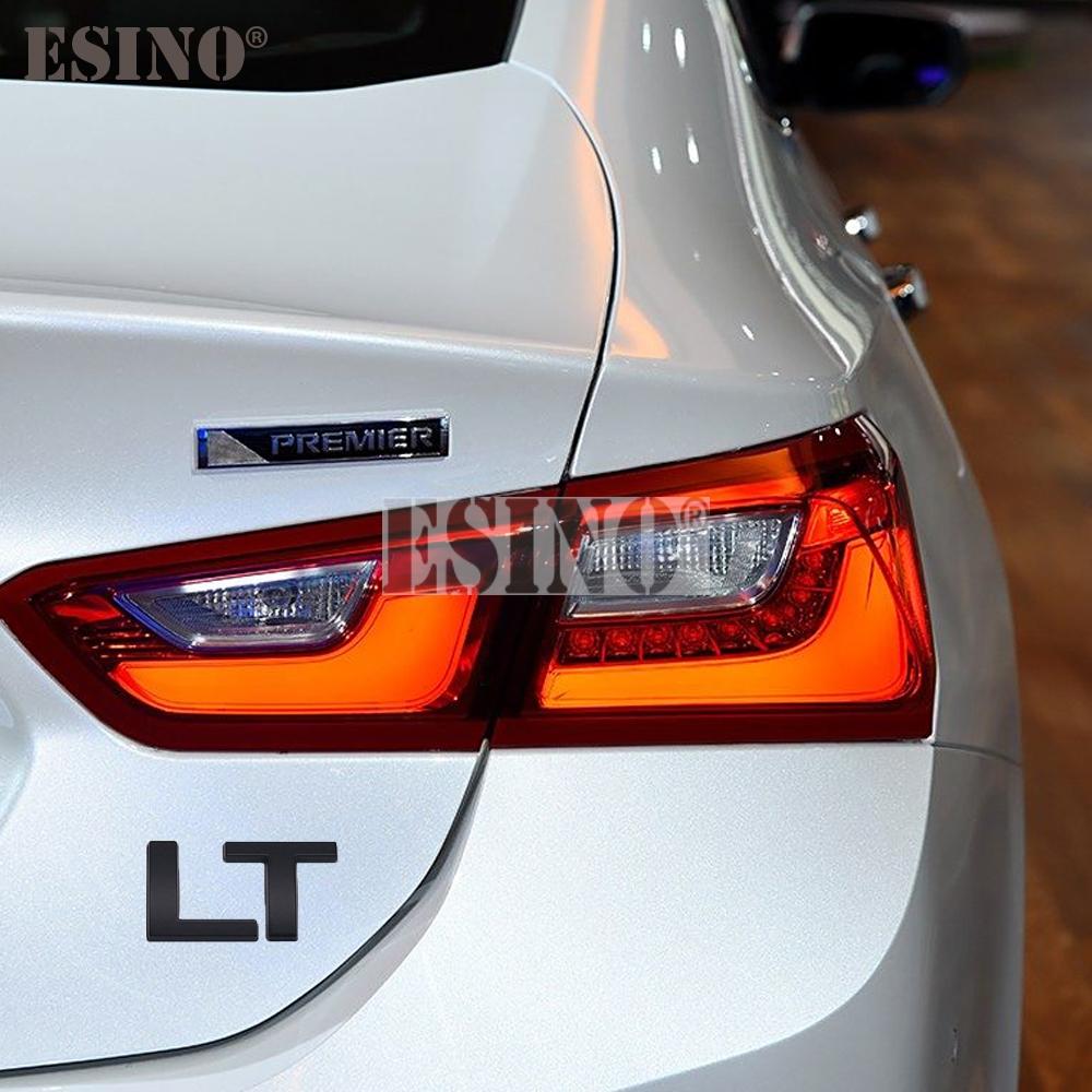 Car Styling LT LS 3D Metal Badge Body Adhesive Emblem Sticker Decal for Chevrolet Silverado Suburban Tahoe Offroad 4X4 BH9