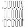 Pressure-Mounted Steel Barrier Lattice-Style Design, Metal pet door, for