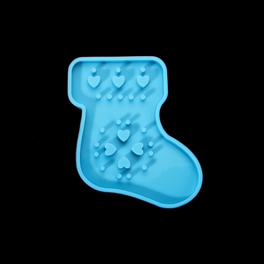 Multi-style Snowflake With Hole Silicone Molds Pendant Epoxy Resin Mold Christmas Tree Hanging Decoration DIY Jewelry Making