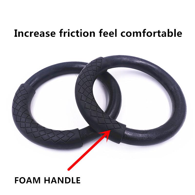 Профессиональное гимнастическое кольцо для тренажерного зала с регулируемым ремнем для тренировки в домашнем тренажерном зале Crossfit, силовая тренировка мышц