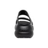 Crocs Классические сабо на танкетке Classic Crush Puff Унисекс Обувь Черный 207670-001