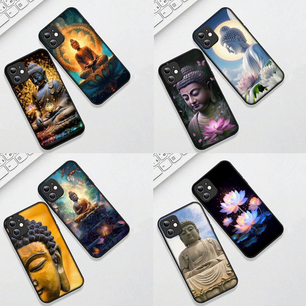 Защитный чехол для Apple iPhone 12 13 Pro XS Max Mini ProMax X XR Air 13Pro Корпус Чехол для телефона Лорд Будда