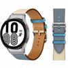 Кожаный ремешок для Samsung Galaxy Watch 6/4 classic 46мм 42мм 44мм 40мм 43мм 47мм Без зазоров Браслет Galaxy Watch 4/5/pro 45мм ремешок