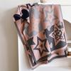 Five-Pointed Star Printing Fresh And Versatile Atmosphere Women'S Imitation Cashmere Warm Scarf Style Fashion Shawl