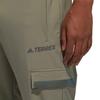 adidas Брюки-карго мужские TERREX Хаки GN7563