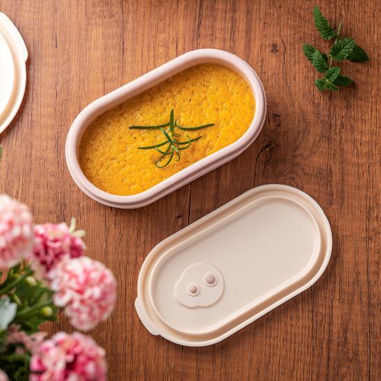 3 шт. силиконовый ланч-бокс с крышками, герметичный бенто-бокс, многоразовые контейнеры для хранения продуктов, штабелируемые контейнеры для приготовления пищи для пикника на открытом воздухе