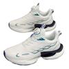 Men's Rotating Button Running Sports Shoes, Men's Breathable Thick Soled Cushioned Running Shoes