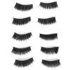 5 пар толстых плотных накладных ресниц, трехмерные длинные вьющиеся накладные ресницы, инструмент для макияжа(D46 )