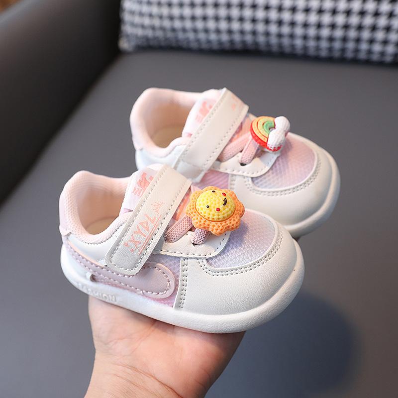 TWINFLAMES Baby Softsole Shoes Non-slip Toddler Shoes 0-2 Years Old Baby Shoes New Toddler Net Panel Shoes