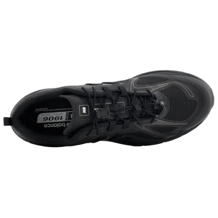 New Balance Унисекс 1906R Черный/Темно-серебристый металлик/Черный цемент Повседневные кроссовки U1906RNB