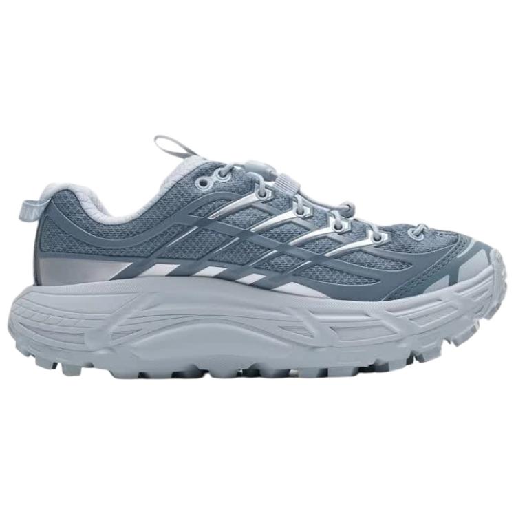 HOKA One One Кроссовки для трейлраннинга Mafate Three 2 Унисекс Серый Синий 1141572-WSHD
