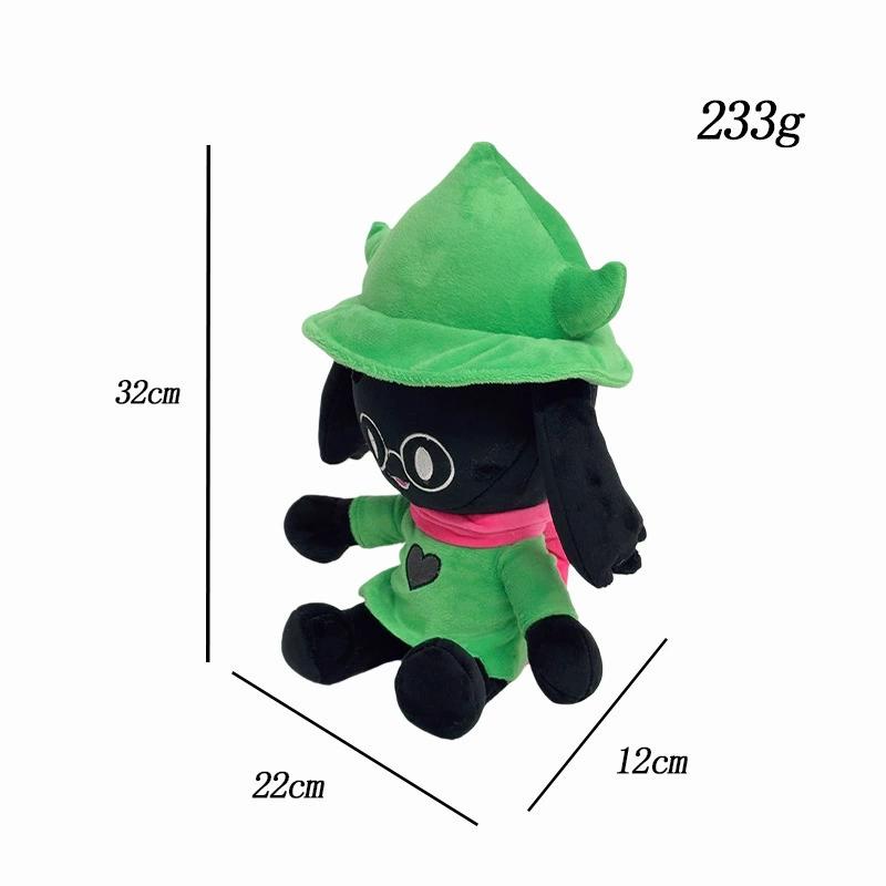 Плюшевые игрушки Ральсей из Deltarune День рождения Забавные Крис из Deltarune Мягкая кукла Украшение Коллекция фанатов Праздничные подарки
