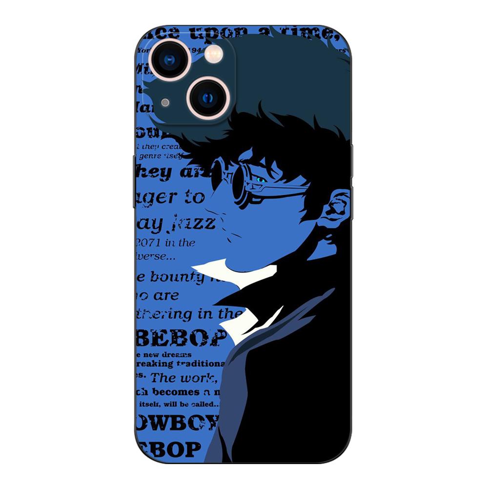 Black Tpu Case For Oneplus 8 Pro 8t 9 9R Nord 2 Ce N10 N100 N200 4G 5G  Space Cowboy Bebop