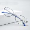 0 -0.5 -0.75 To -6.0 Blue Light Blocking Cat Eye Nearsighted Glasses For Women Metal Shortsighted Prescription Glasses Women
