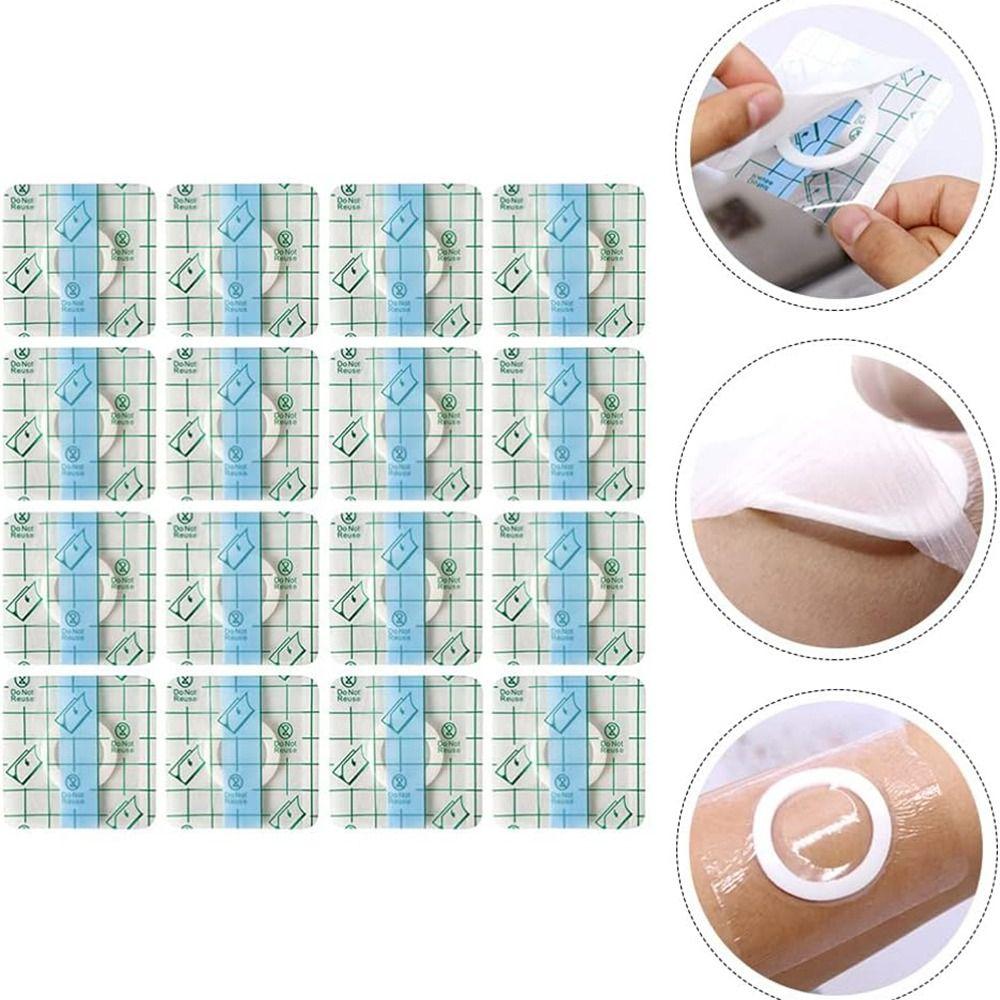 Disposable Castor Oil Pack Self-Adhesive Belly Button Protectors Adhesive Navel Stickers