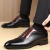 Мужские туфли, модные, деловые, повседневные, кожаные, ручной работы, оксфорды, роскошные свадебные туфли для мужчин, кожаные туфли на шнуровке
