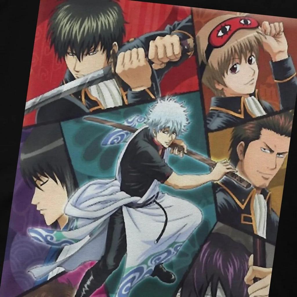 Футболка унисекс «Друзья» Gintama с круглым вырезом и коротким рукавом, футболка из 100% хлопка с юмором, идея подарка высшего качества