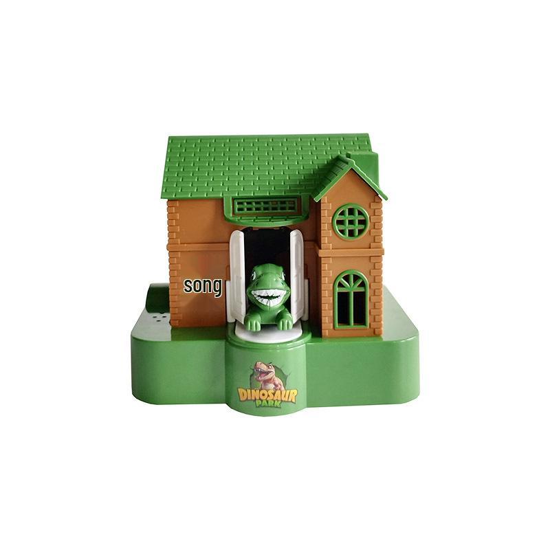 Novel Dinosaur Piggy Bank with Music: Automatic Coin Storage and Withdrawal