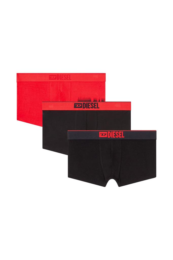 Мужские боксеры-брифы Diesel DAMIEN-D-BOX-3PACK, 3 шт., A193910LKCY, XL, Черный/Красный, E7301