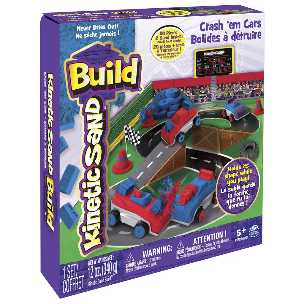 Кинетический песок от RANGS Japan (ДИАПАЗОНЫ) - Построй Crush M Cars Кинетический песок